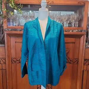 Chico's Teal Blazer